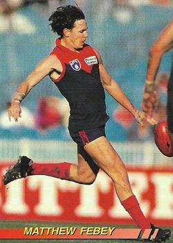 1994 Select AFL #129 Matthew Febey Front
